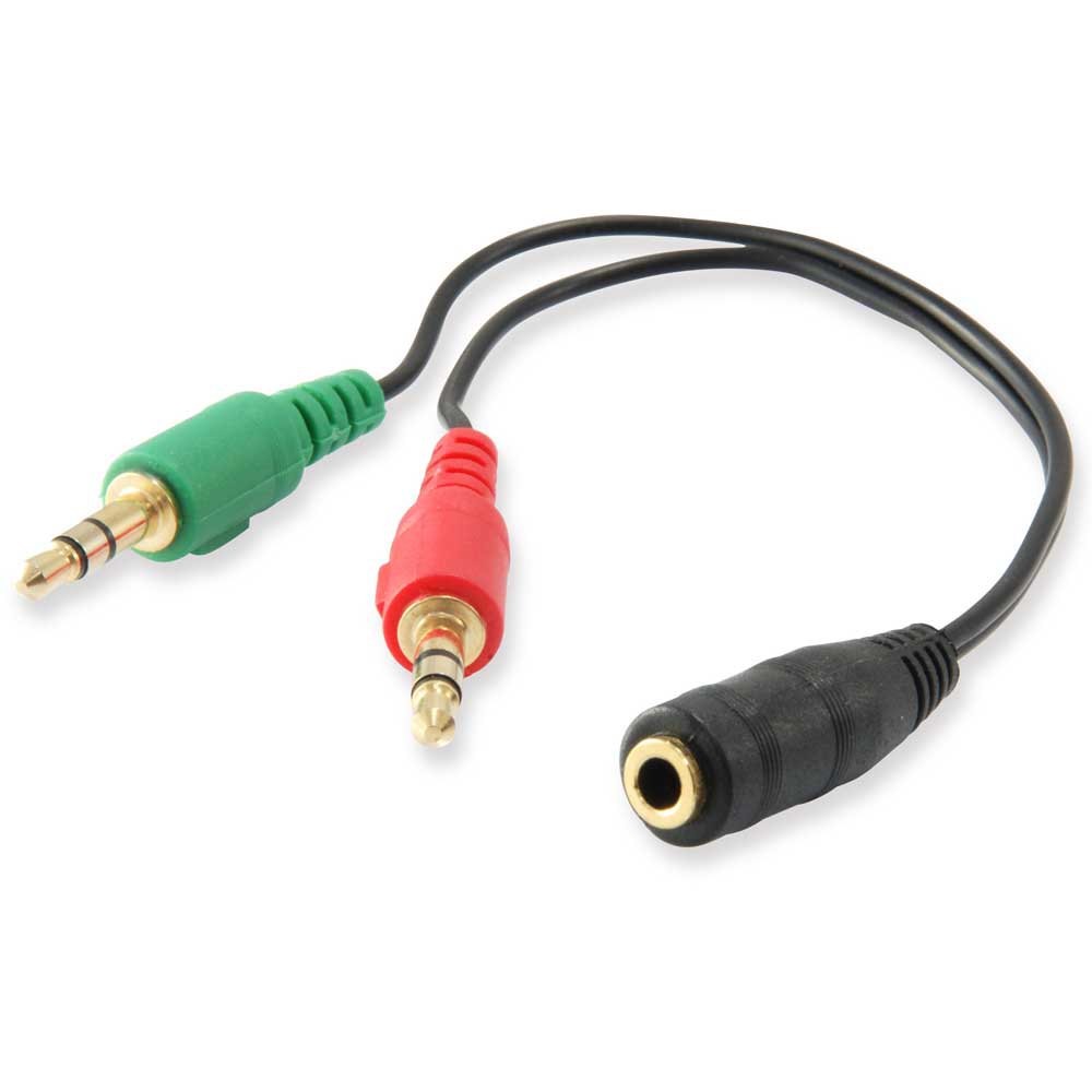 ADAPTOR 2 MINI JACKMALE TO 1 FEMALE -2