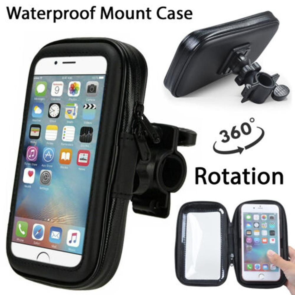 MOBILE PHONE HOLDER FOR MOTORBIKES BLACK-3