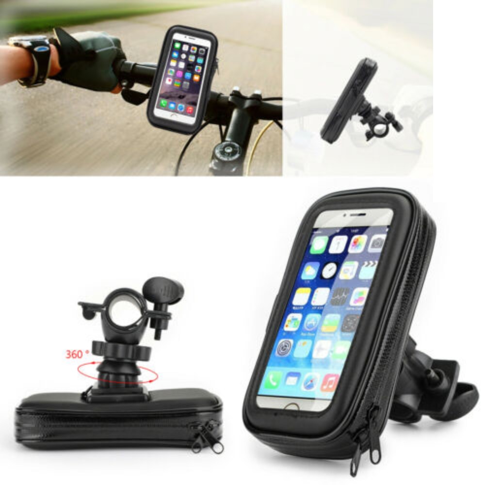 MOBILE PHONE HOLDER FOR MOTORBIKES BLACK-4