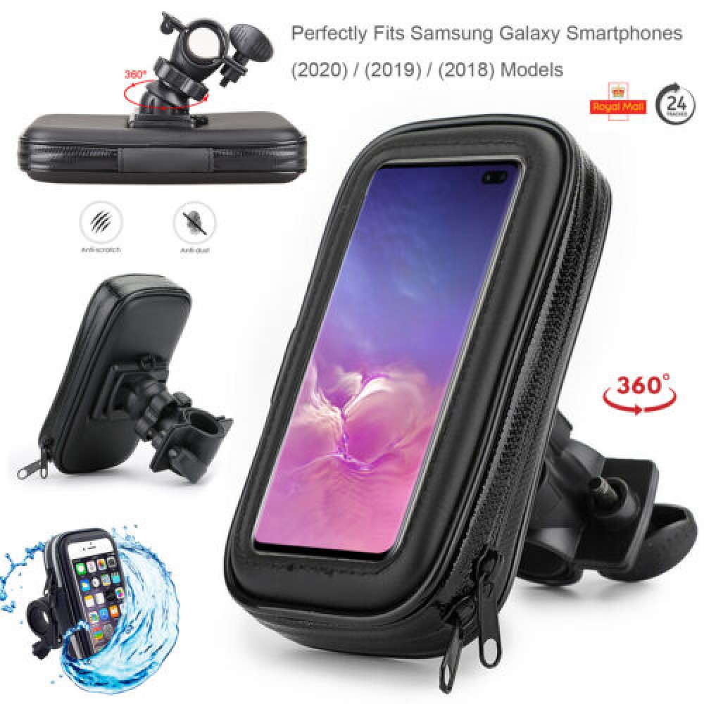 MOBILE PHONE HOLDER FOR MOTORBIKES BLACK-6
